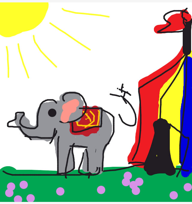 Nomisa - Draw Something - Elephant